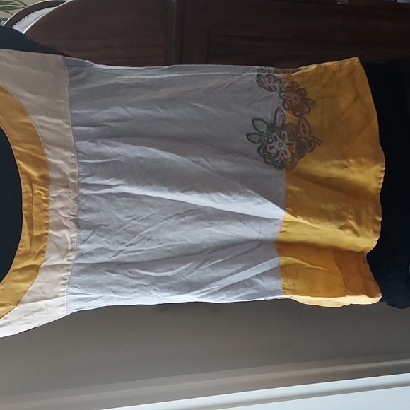 Johnny Was silk embroidered cami - Picture 5 of 6